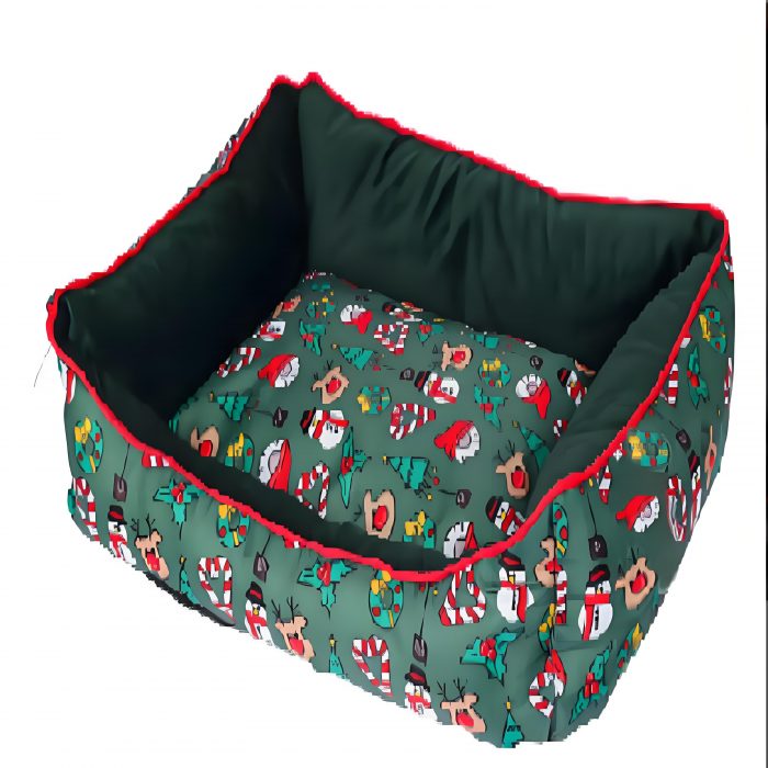 Christmas Dog Bed Dog Cat Cave Bed, Christmas Gift For Pets