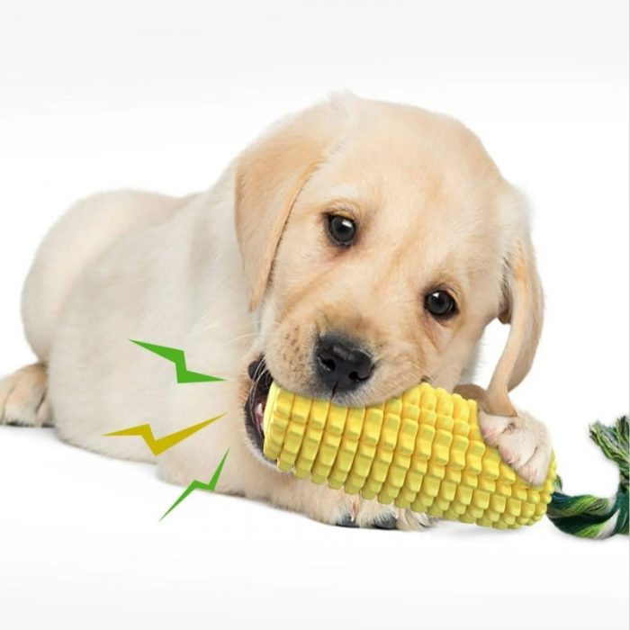 Dog Chew Toys for Aggressive Chewers,Corn Interactive Squeaky Dog Toys - Image 4