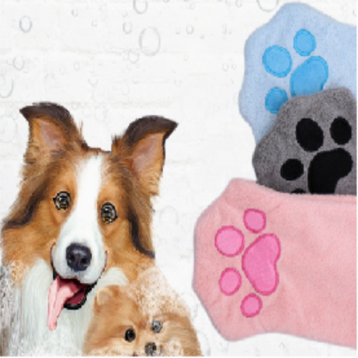 Pet Towel Quick Drying Dogs Paw Towel - Image 4