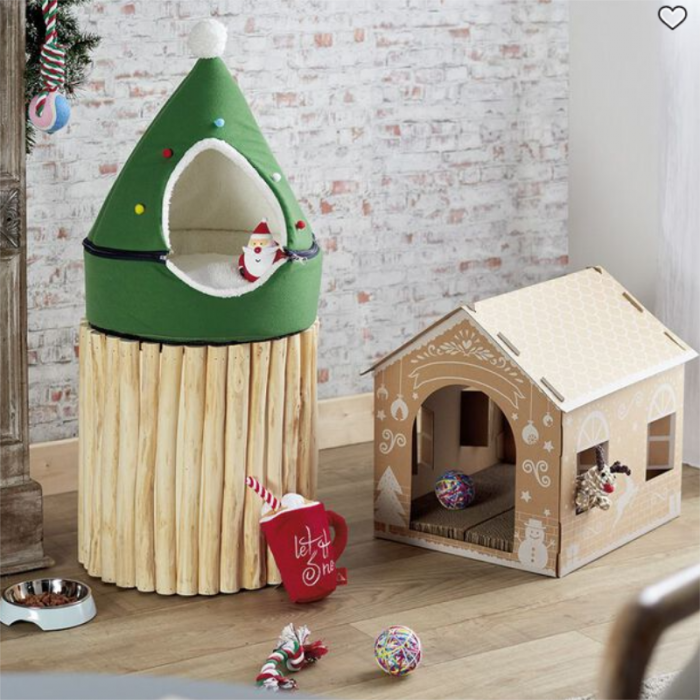 Christmas Tree Pet Cat Bed Cat Teepee Dog Teepee - Image 3