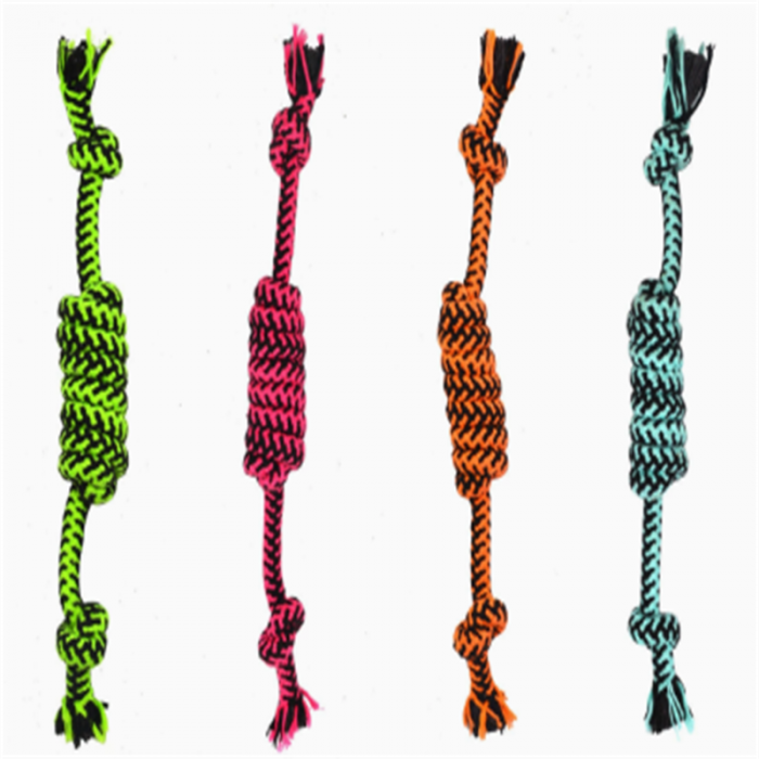 Cotton Pet Chew Rope Tough Toy - Image 3